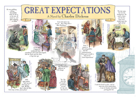Charles Dickens Great Expectations Postcard