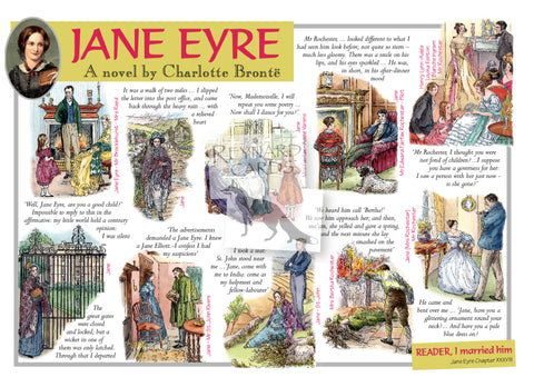 The Brontës Jane Eyre Postcard