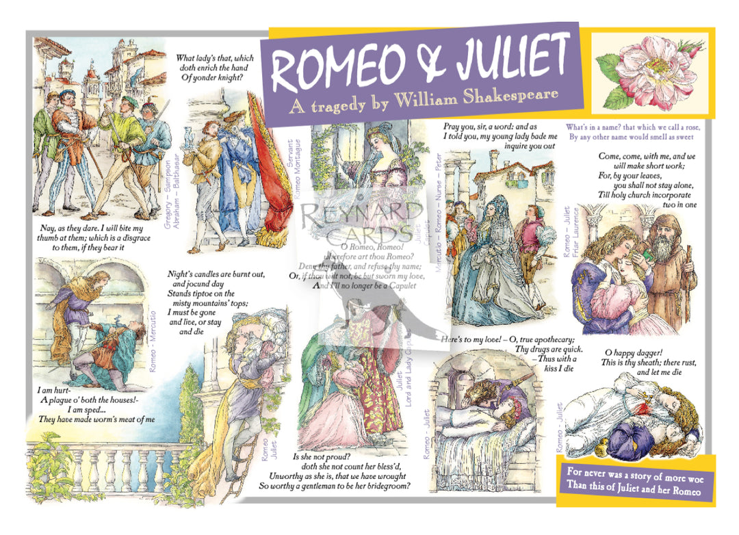 William Shakespeare Romeo & Juliet – Reynard Cards