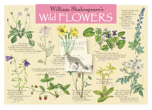 William Shakespeare Wild Flowers